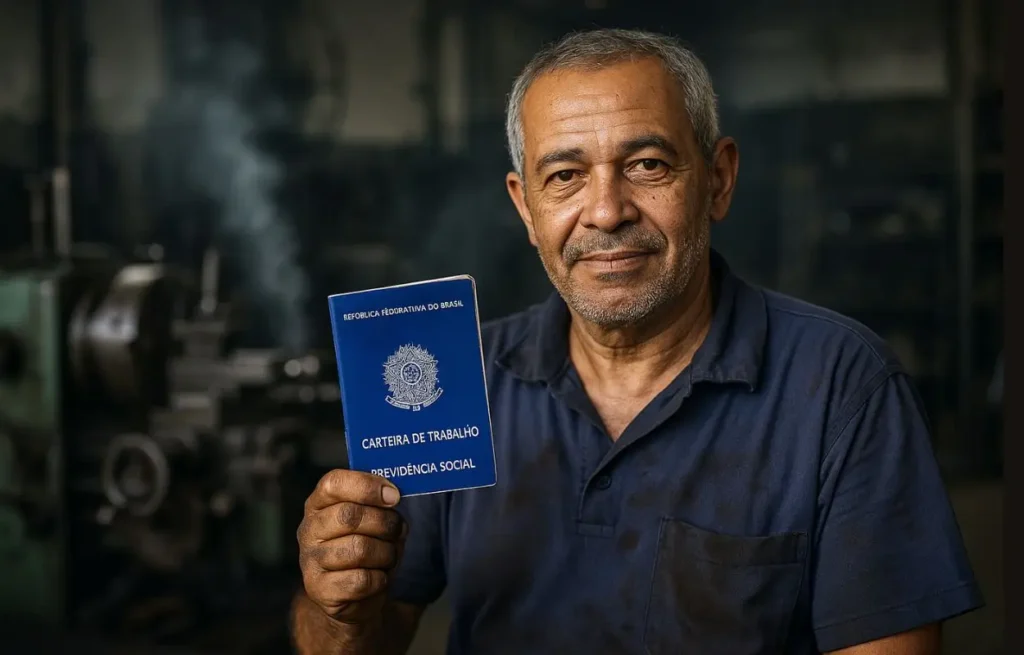 Trabalhador mecânico conquista aposentadoria por tempo de contribuição após Justiça reconhecer tempo especial e converter período insalubre ignorado pelo INSS.